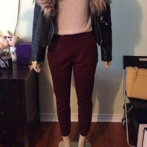 Burgundy Pants